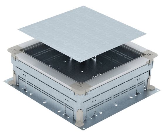 Монтажное основание UZD350-3 (h=165-220 мм) 510x467x165 мм (сталь) UZD 165220 350-3 | 7410056 OBO Bettermann