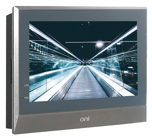Панель оператора 7'' с сенсорно-резистивным дисплеем и металлическим корпусом ЦПУ Cortex A8 600МГц экран 5:3 (800х480) цветопередача 24бит USB 1xHost 1xSlave RS485/232 24В DC защита от перенапряжений ONI - ETG-A8TS-HSSN-P-070 IEK