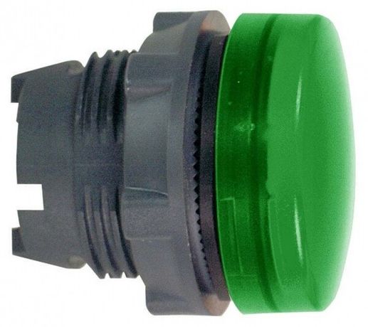ГОЛОВКА СИГН. ЛАМПЫ 22ММ ЗЕЛЕНАЯ ZB5AV033 | Schneider Electric