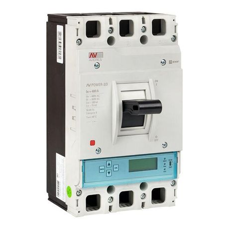 Автоматический выключатель AV POWER-3/3 400А 100kA ETU6.0 AVERES | mccb-33-400H-6.0-av EKF