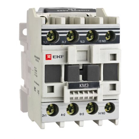 Контактор малогабаритный КМЭ 12А 220В 1NO EKF PROxima | ctr-s-12-220