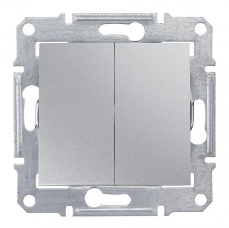 Выключатель 2-кл. СП Sedna 10А IP20 (сх. 5) 250В механизм алюм. SchE SDN0300160 APC