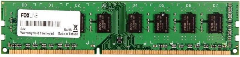 Память оперативная FL1600D3U11-8G DIMM 8GB 1600 DDR3 CL11 (512х8) Foxline 1000196389