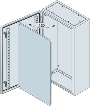 Корпус шкафа с монт.платой SR2 600х400х200мм ВхШхГ | SRN6420K ABB