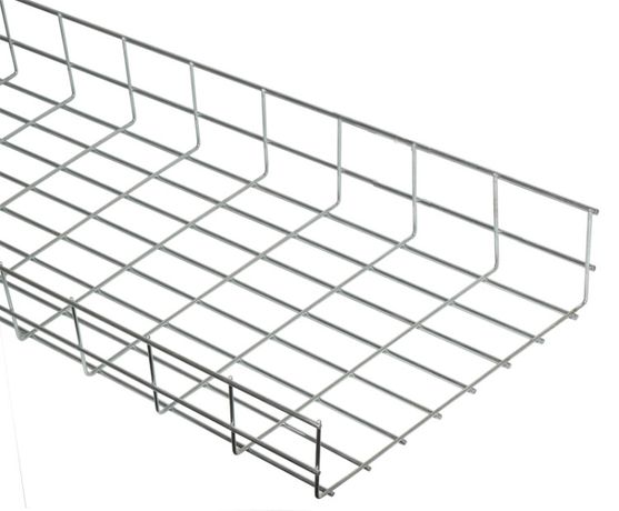 Лоток проволочный 500х85 L3000 сталь 4мм оцинк. IEK CLWG10-085-500-3