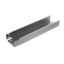 Лоток неперфорированный 300х50 L2000 сталь 0.8мм LN50х300х0.8 "БЫСТРЫЙ МОНТАЖ" КМ LO6066 КМ-Профиль