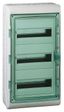 Бокс ОП Kaedra 36мод. (3 ряда по 12мод.) сер.с прозр. дверью IP65 SchE 13985 Schneider Electric