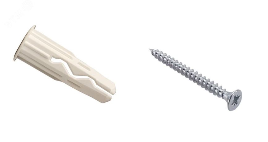 Шуруп Zn 4,0х35 в компл. с дюбелем MULTI 6x25 (14 шт) - MP 402 17 Европартнер