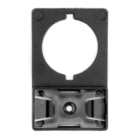 Держатель с клейким основание креплением на отверстие d22мм для маркировки размером 27х15мм (уп.270шт) DKC MH022-2715AB ДКС