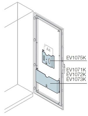 Карман для документов металл. Ш=600мм | EV1071K ABB