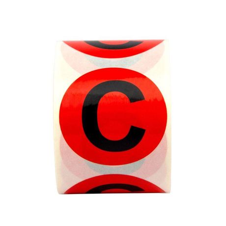 Маркировка шин DKC 40мм С красн. SL-D40-C-RD ДКС