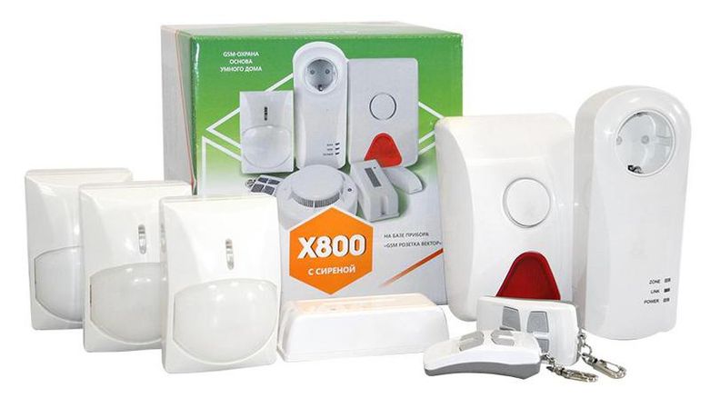 Комплект беспроводной GSM-сигнализации X-800 Сибирский Арсенал ЦБ000005281
