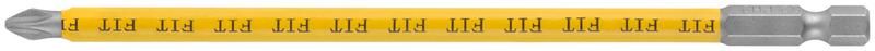 Набор бит кованые сталь S2 односторонние 150мм PH2 профи блистер (уп.2шт) FIT 57510 РОС