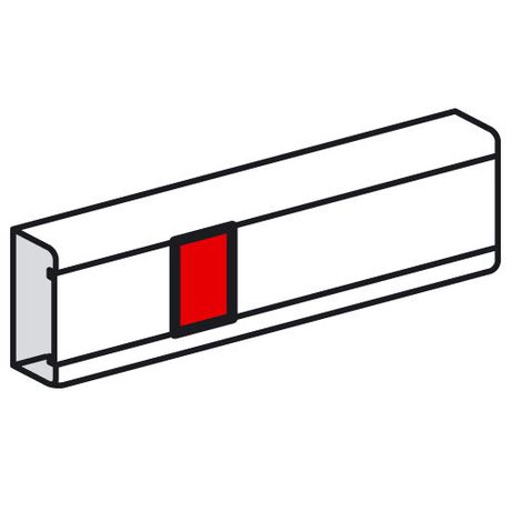 Накладка на стык крышки - для кабель-каналов Metra 160x50 | 638085 Legrand