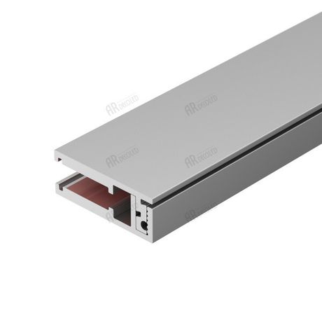 Профиль KLUS-GLASS-56-2000 ANOD (ARL, Алюминий) - 019193 Arlight