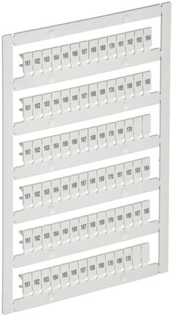 Маркер для CTS/CP 2.5кв.мм "161-170" ARMAFIX IEK AF-CT10D-M-D25-17 IEK арт. AF-CT10D-M-D25-17