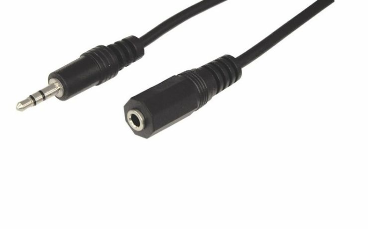 Кабель Стерео 3,5 мм гнездо - штекер, длина 3 метра, 17-4005, REXANT MEET 17-4005