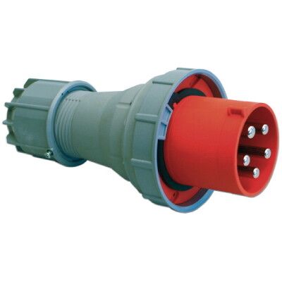 Вилка кабельная IP67 125A 3P+E 400V | DISP041254 DKC ДКС