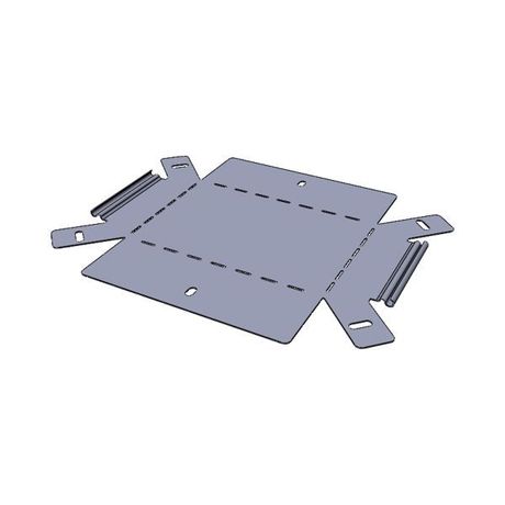 Угол 45 град. вертикальный внутренний 80x100 мм (плоский) | vi4580100-FL EKF