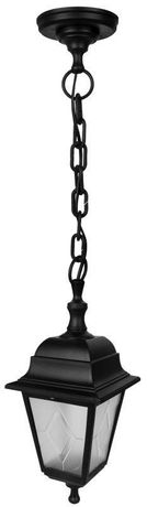 Светильник садово-парковый PP4205 C02 НСУ 04-60-001 У1 "Адель" 4-гран. пластик+пластик черн. Camelion 13846