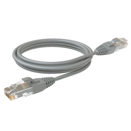 Патч-корд U/UTP, категория 5е, 2xRJ45, неэкранированный, серый, LSZH, 3м - PC 4545.5EU26.3LSZHGY SYSMATRIX