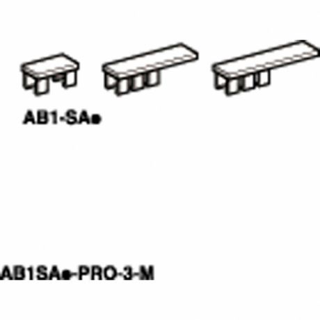 МАРКИРОВКА НАБОРНАЯ, РАЗМЕР 4,5Х14ММ, ПУСТАЯ БЕЛАЯ | AB1SA2 Schneider Electric APC