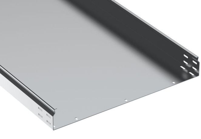 Лоток листовой неперфорир. 80х600 L2500 сталь 1.5мм ESCA 7 IEK CLN10-080-600-150-D25