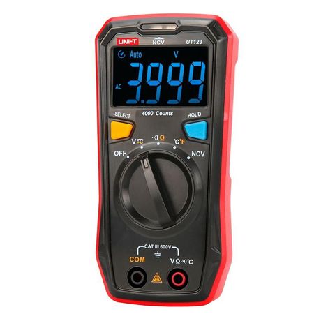 Мультиметр портативный UT123 600В, 20МОм UNI-T арт. 13-0020