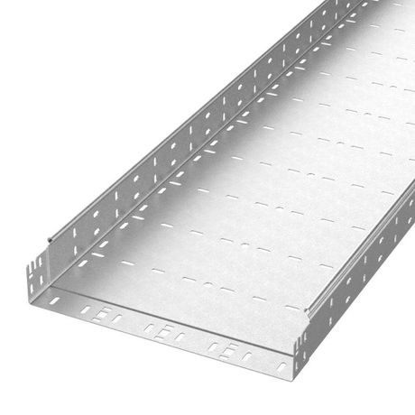 Лоток перфорированный Профи 400х80х3000 (1,5 мм) (6 м/уп) | PR16.4969 Промрукав Строитель