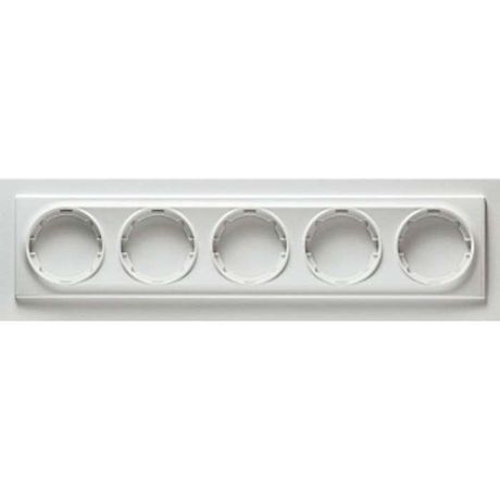 Рамка на 5 приборов, цвет белый (серия Florence) - 2172786 ССТ