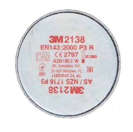 Фильтр противоаэрозольный с дополнительной защитой от запахов класс защиты Р3 - 7000029735 3М