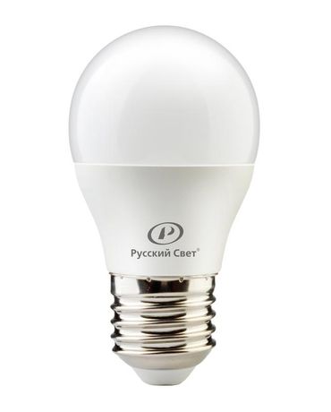 Лампа светодиодная RS G45 E27 6W 220-240V 2700К 6Вт 600лм Ra 90 шар 15010445046