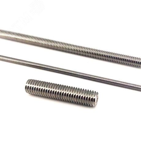 Шпилька DIN 976-1 М22х2000 резьбовая покрытие цинк - DIN976-М22х2000 Крепдил