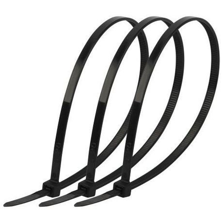 Стяжка кабельная нейлоновая (хомут) 8.8 х 500 мм чёрная (100 шт/уп) NO-225-195 - Б0066024 ЭРА