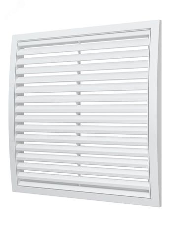 Решетка вентиляционная вытяжная, из ABS пластика 400х400 - 4040РР ЭРА 6653