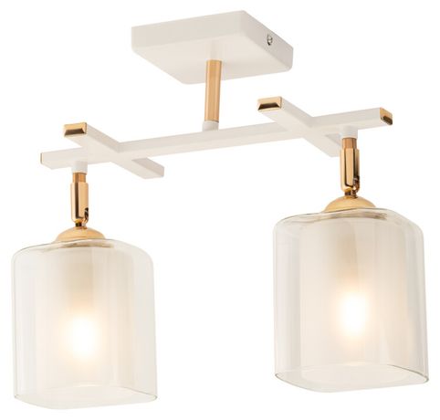 Светильник потолочный Helga 3100-302 2 * Е27 40 Вт модерн | Б0050836 Rivoli ЭРА