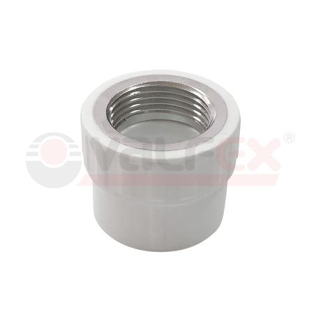 Муфта комбинированная 32x1' ВР полипропиленовая PPR белая - 10129032-PRO VALFEX VALFEX арт. 10129032-PRO