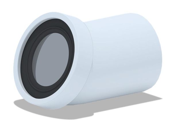 Труба фановая ВК 110х22 АНИ W2220 бел. RTP 11450