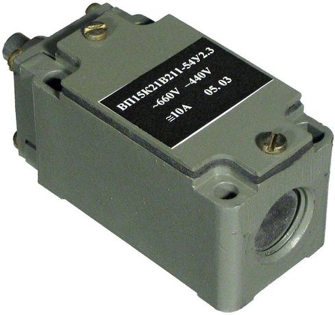 Выключатель путевой ВП-15К21А211-54У2.8 1НО+1НЗ 10А IP54 толкатель прямого действия Реле и Автоматика A8014-34129504