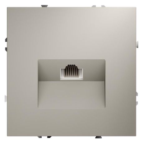 Розетка компьютерная 1-м СП S70 RJ45 кат.6 механизм кашемир Voltum VLS060103 Voltum арт. VLS060103