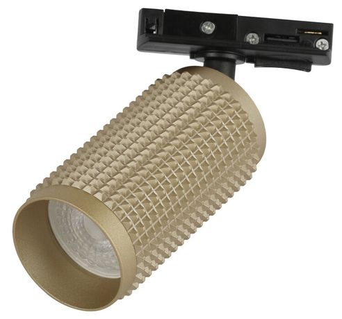 Светильник трековый однофазный TR40-GU10 MG под лампу MR16 матовое золото | Б0054200 ЭРА