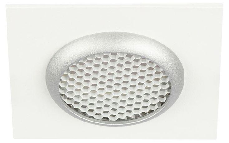 Встраиваемый светильник алюминиевый KL110 WH/SL MR16 GU5.3 белый/серебро матовый | Б0061532 ЭРА