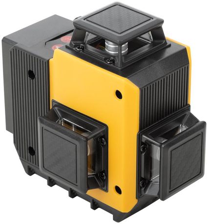 Уровень лазерный самоуспокаивающийся аккумуляторный Li-Ion, мультипризменный 3х360°, зеленый луч, диапазон 20 м, кейс - 18670 РОС