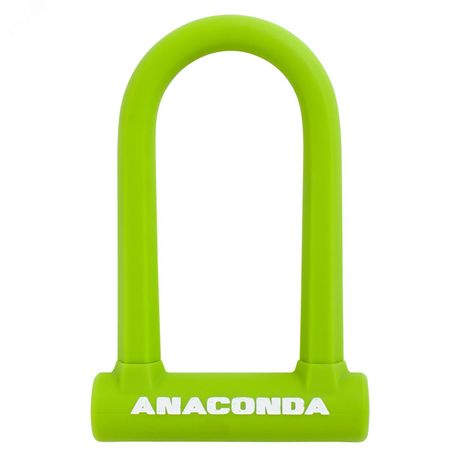 Замок навесной АВАНГАРД ANACONDA Т608 GREEN силикон с креплением на раму всепогодный - 14854 ПТК