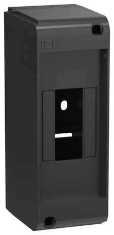 Корпус пластиковый КМПн-2 IP20 без двери черный UNION Mini - UIM-KP71-N-02-20-K02 IEK IEK (ИЭК) арт. UIM-KP71-N-02-20-K02