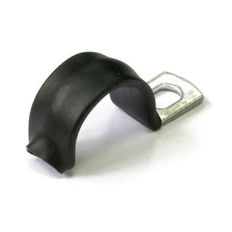 Скоба металлическая однолапковая с полимерным покрытием СМО-П d16-17 мм (100 шт/уп) | PR08.6007 Промрукав Строитель