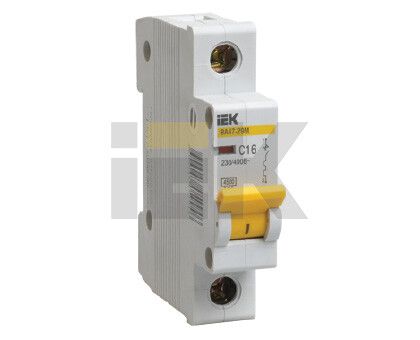 Выключатель автоматический однополюсный ВА47-29М 25А C 4,5кА | MVA21-1-025-C IEK
