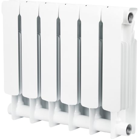 Радиатор биметаллический секционный 350/90/6 боковое подключение - SRB-0310-035006 STOUT RG008S34AEUPRE