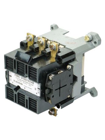 Пускатель электромагнитный ПМА-4100 УХЛ4 В, 380В/50Гц, 2з+2р, 63А, нереверсивный, без реле, IP00 - ET002281 Электротехник