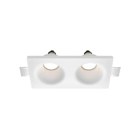 Светильник Gyps Modern GU10 2х10Вт встраив. Maytoni DL002-DW-02-W